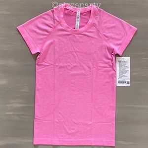 Lululemon Swiftly Tech Short Sleeve Prism Pink 4
